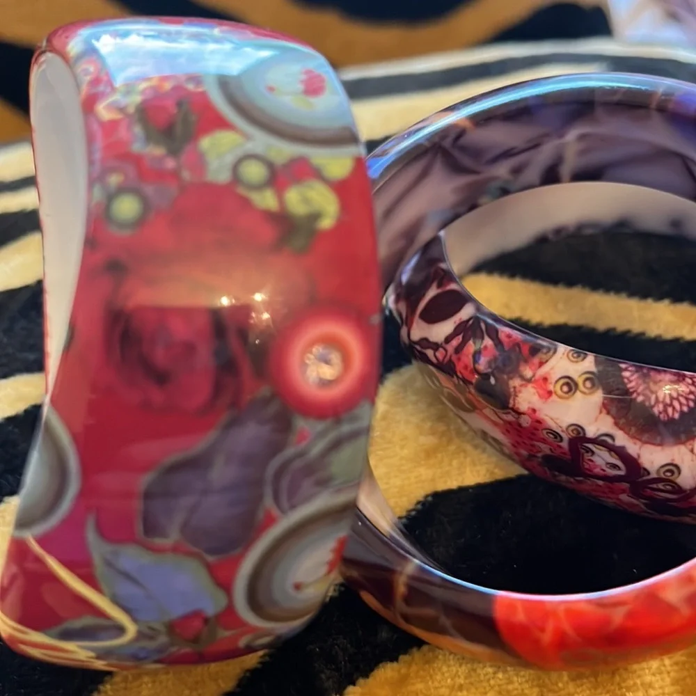 Desigual 3 Bracelets Designer Made in Spain Bangles Stunning